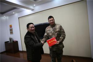 新春慰問送溫暖，共敘軍民魚水情